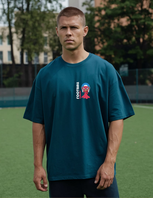 Football Turkey Oversized T-Shirt