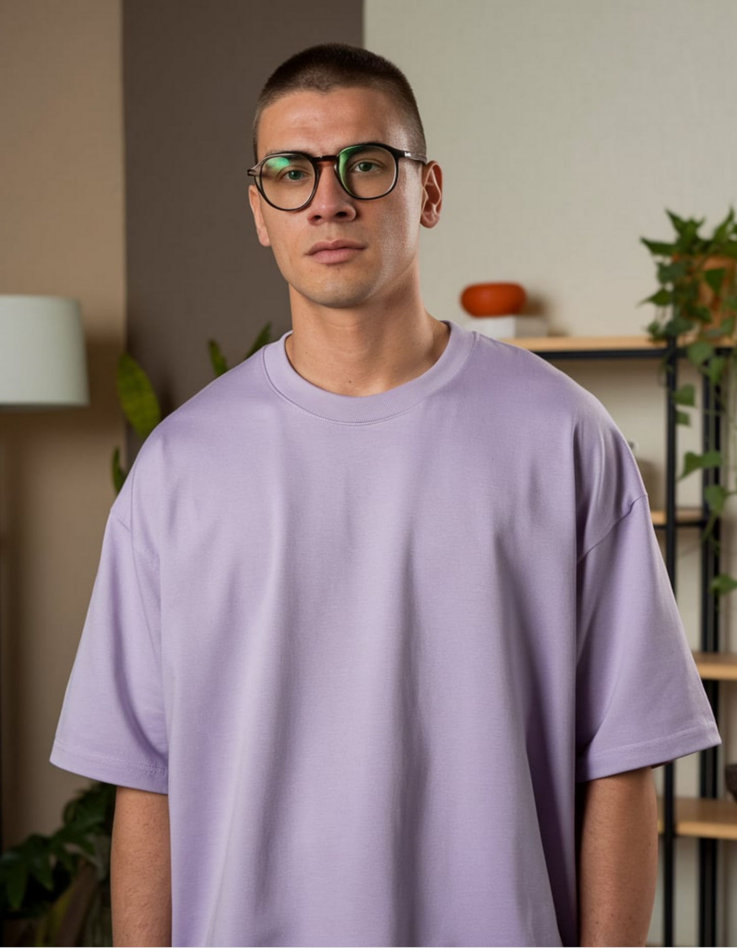 Lavender Oversized T-Shirt