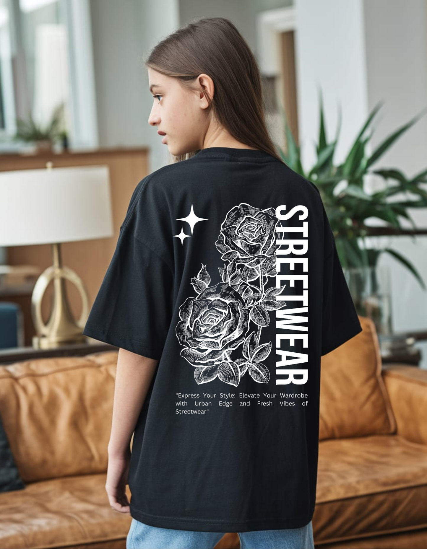 Aesthetic Streetwear Oversized T-Shirt