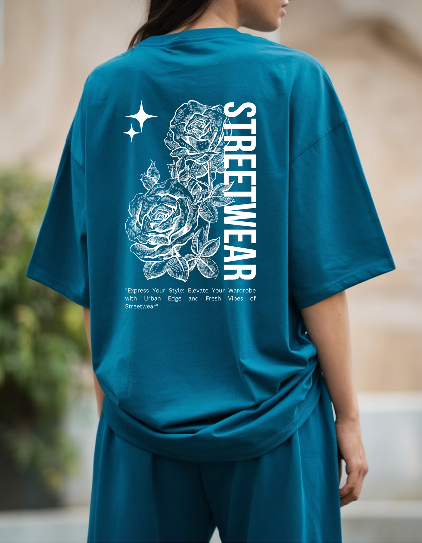 Aesthetic Streetwear Oversized T-Shirt