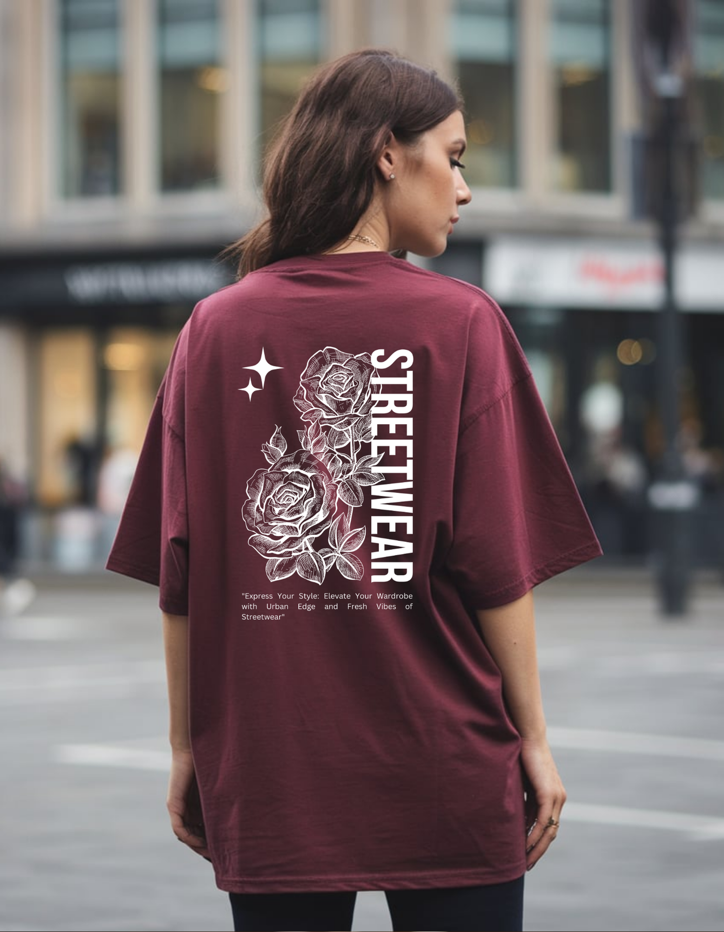 Aesthetic Streetwear Oversized T-Shirt