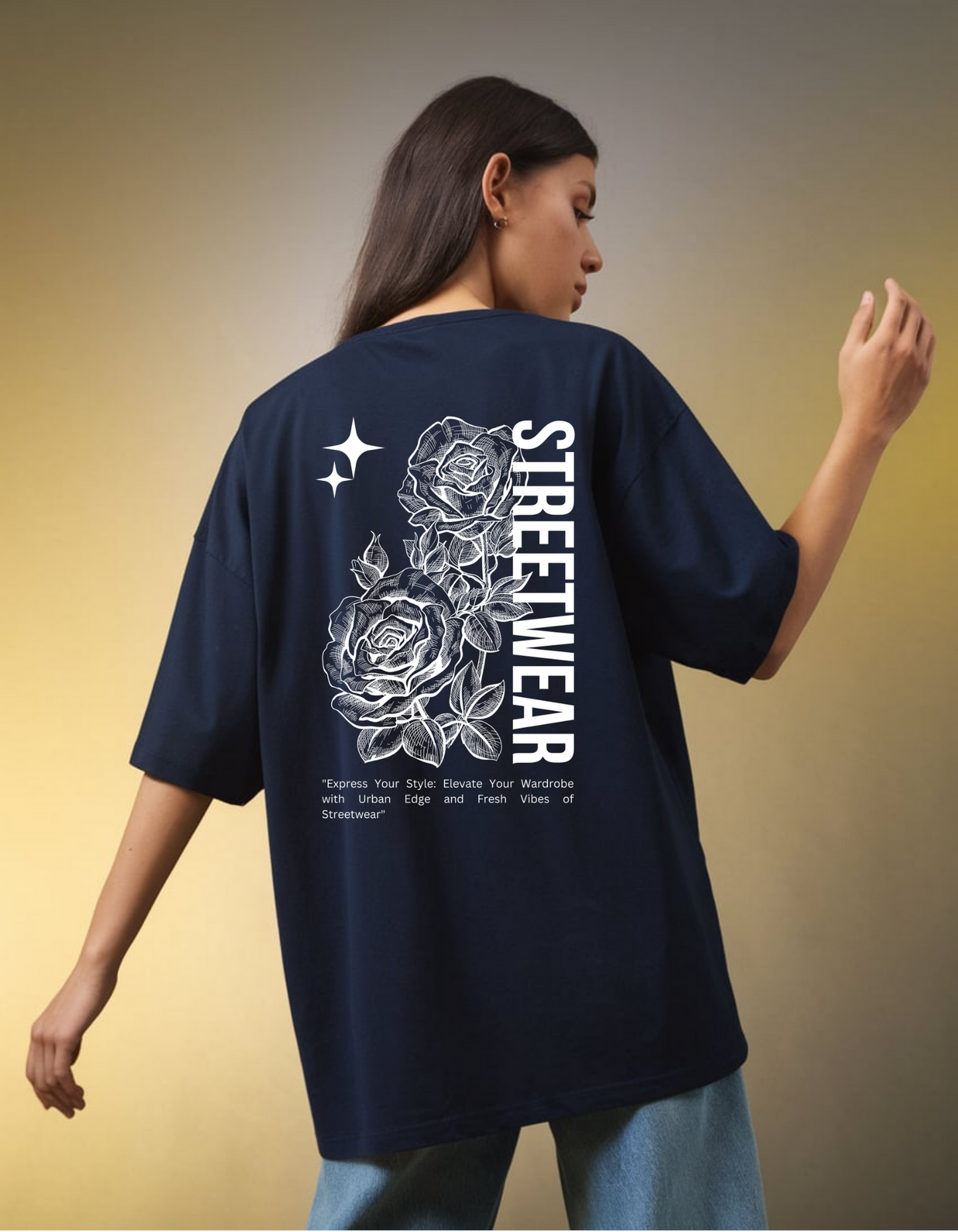 Aesthetic Streetwear Oversized T-Shirt