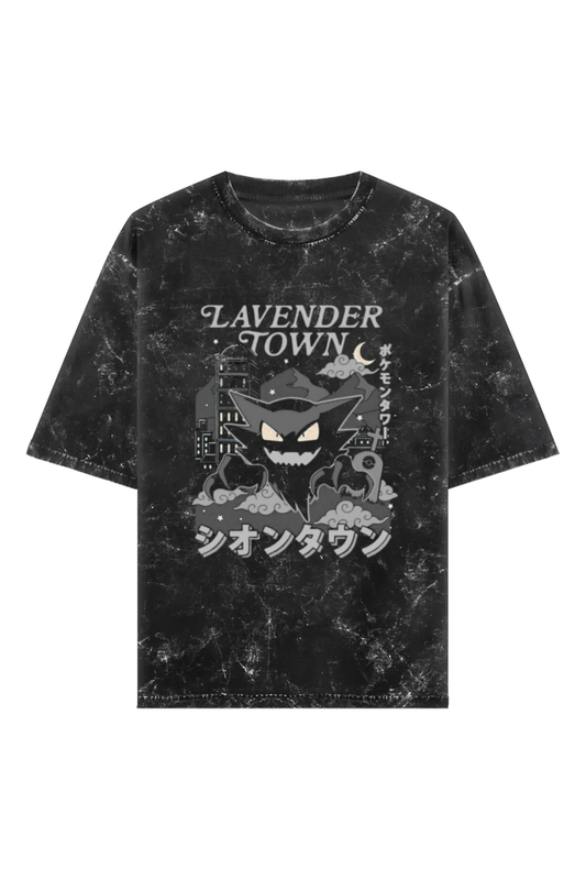 Haunter Acid Washed Oversized T-Shirt