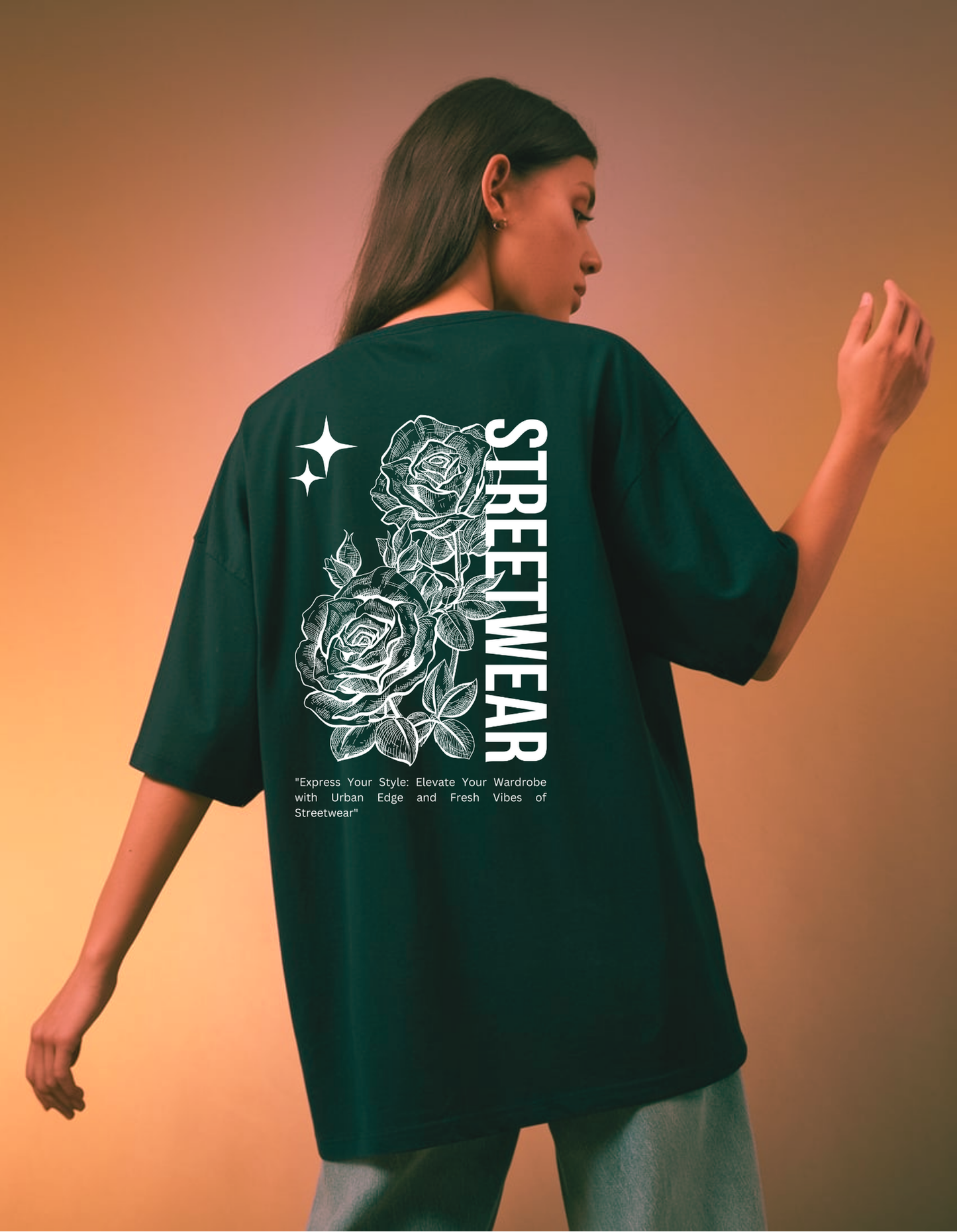 Aesthetic Streetwear Oversized T-Shirt