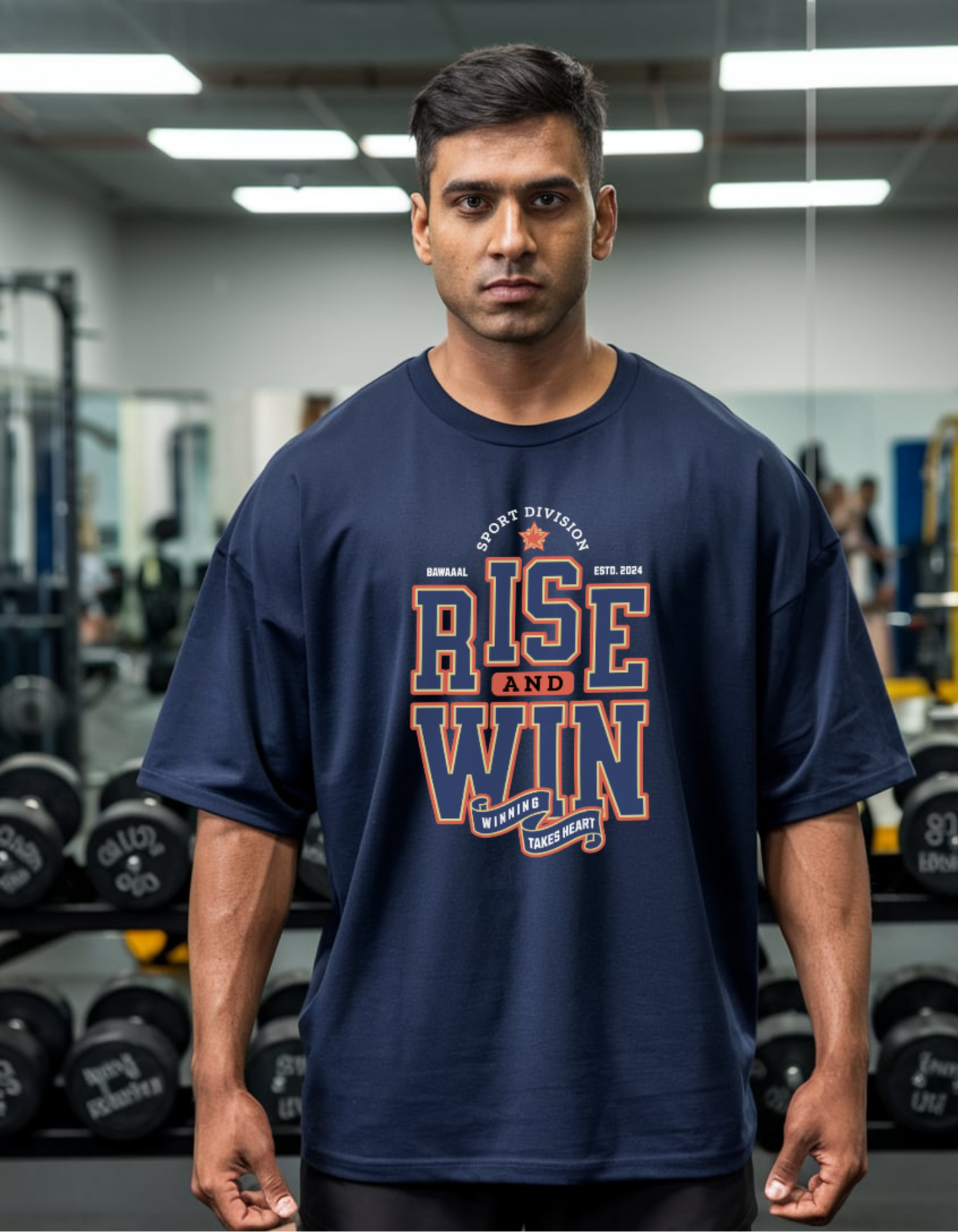 Rise N Win Oversized T-Shirt