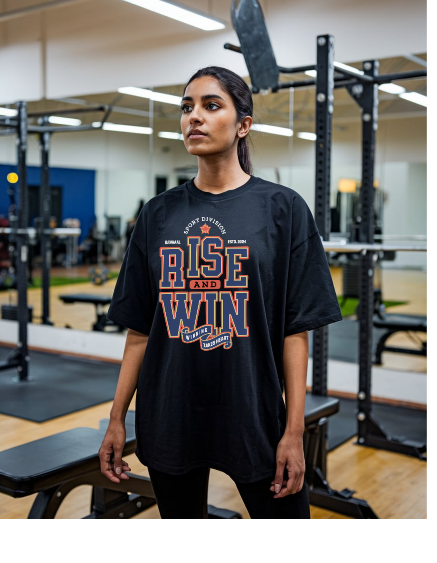 Rise N Win Oversized T-Shirt