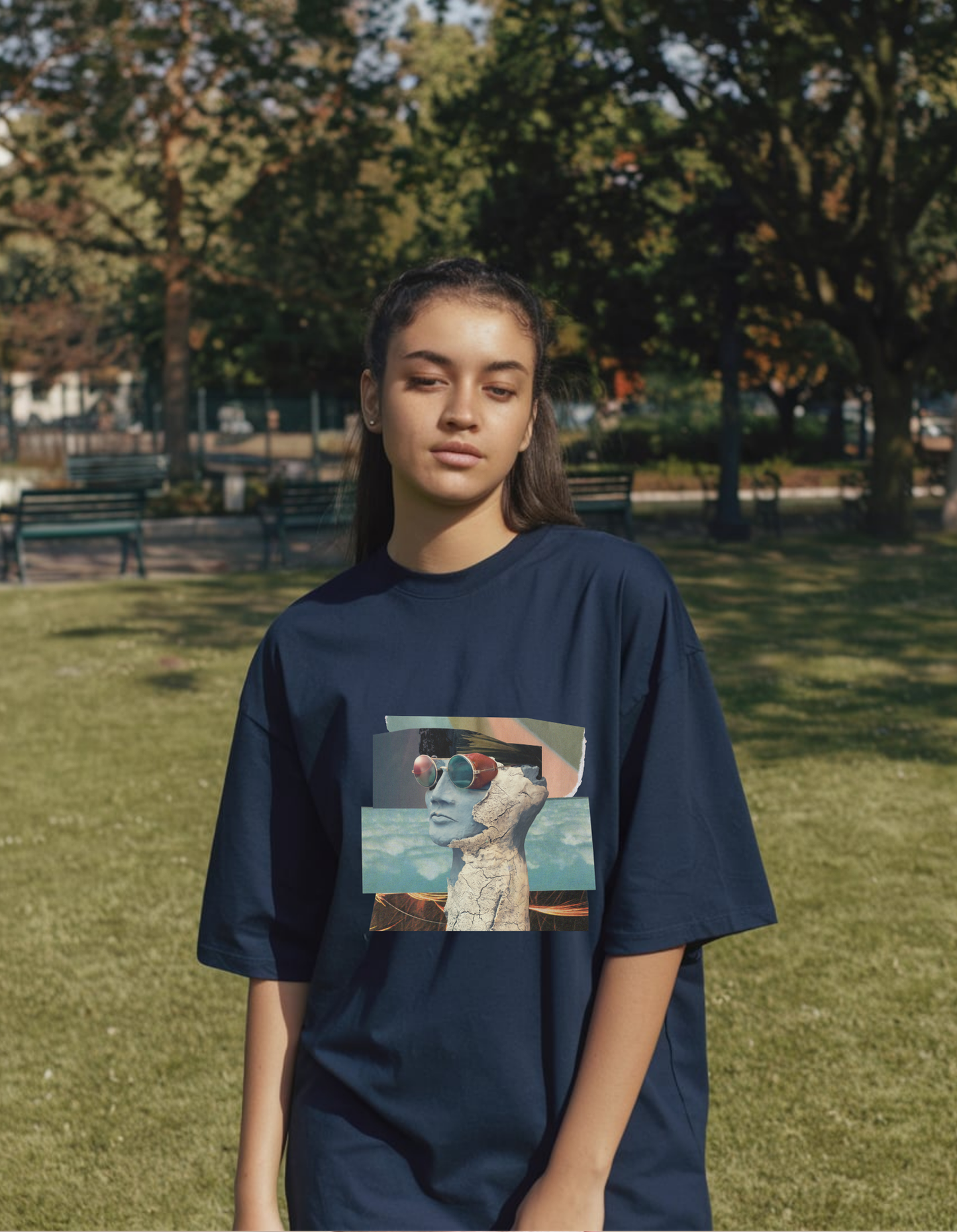 Aesthetic Chaos Oversized T-Shirt