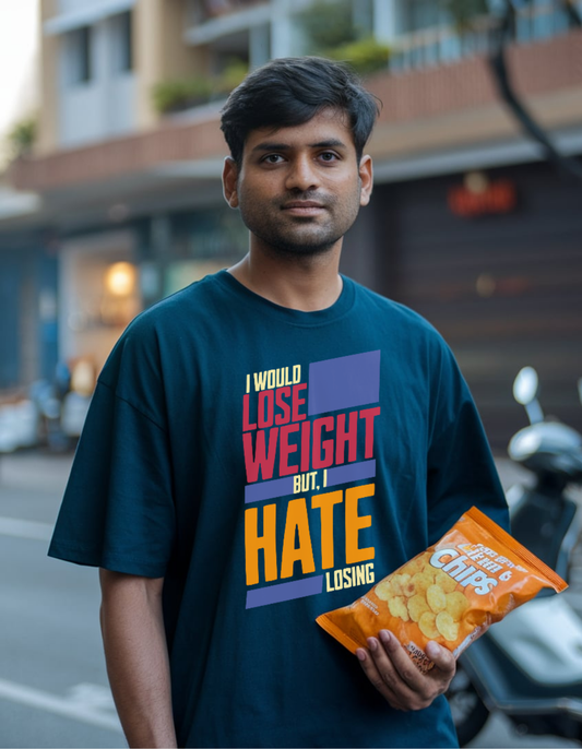 Hate Losing Oversized T-Shirt