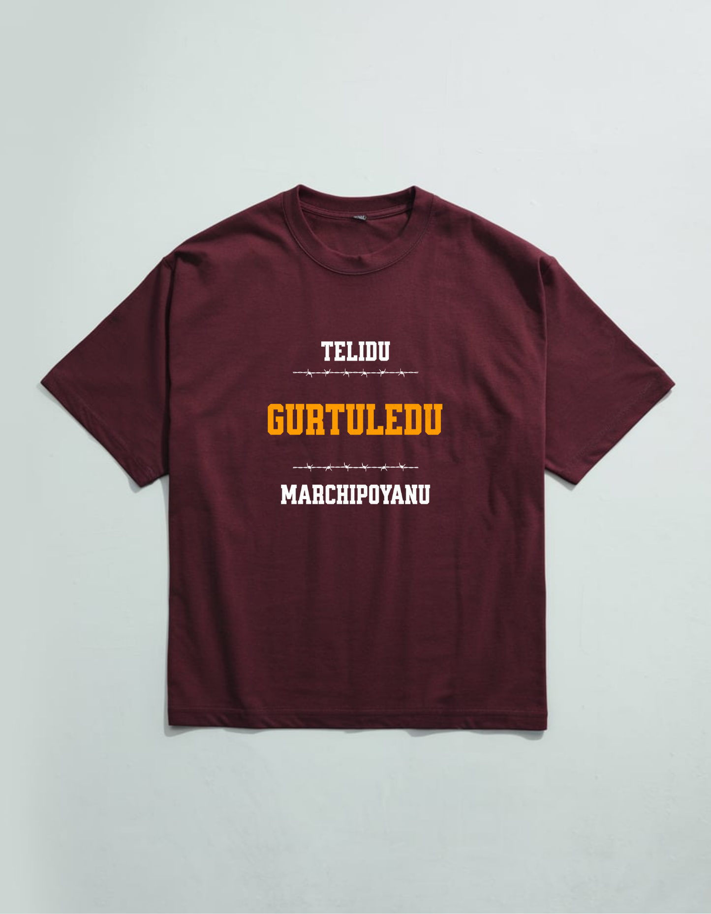 T G M Oversized T-Shirt