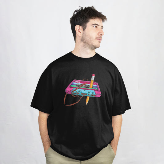 80s Vibe Oversized T-Shirt