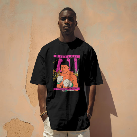 Butterfly Bee Oversized T-Shirt