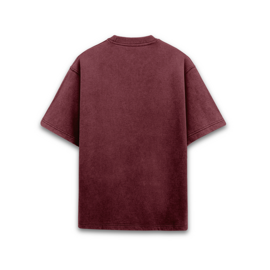Acid Washed Solids Oversized T-Shirt