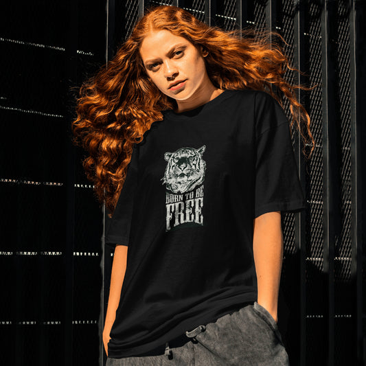 Born To Be Free Oversized T-Shirt