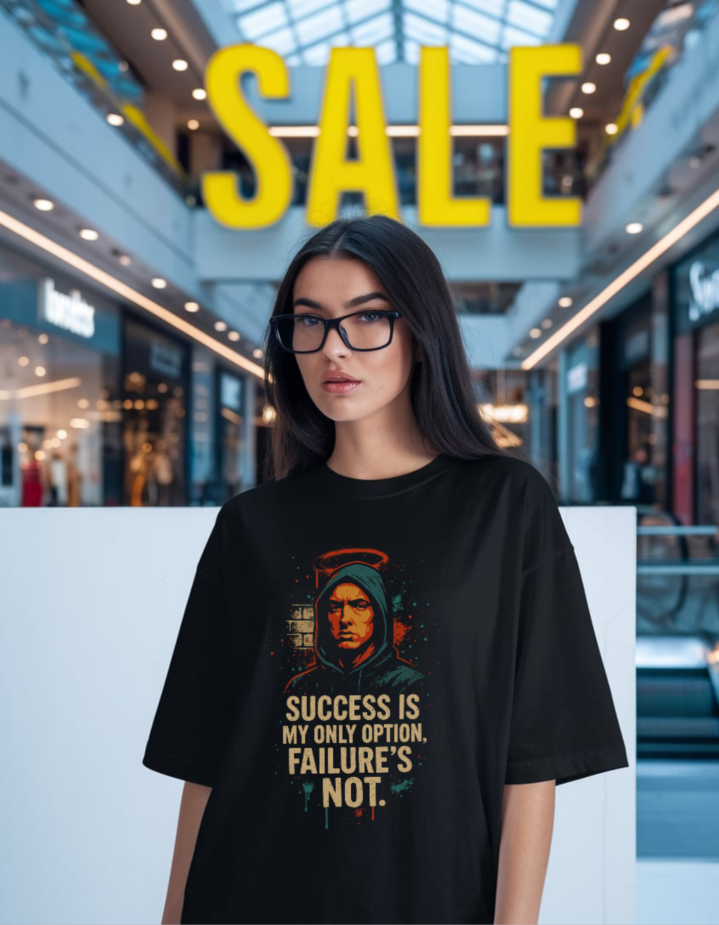 Rapper Success Oversized T-Shirt