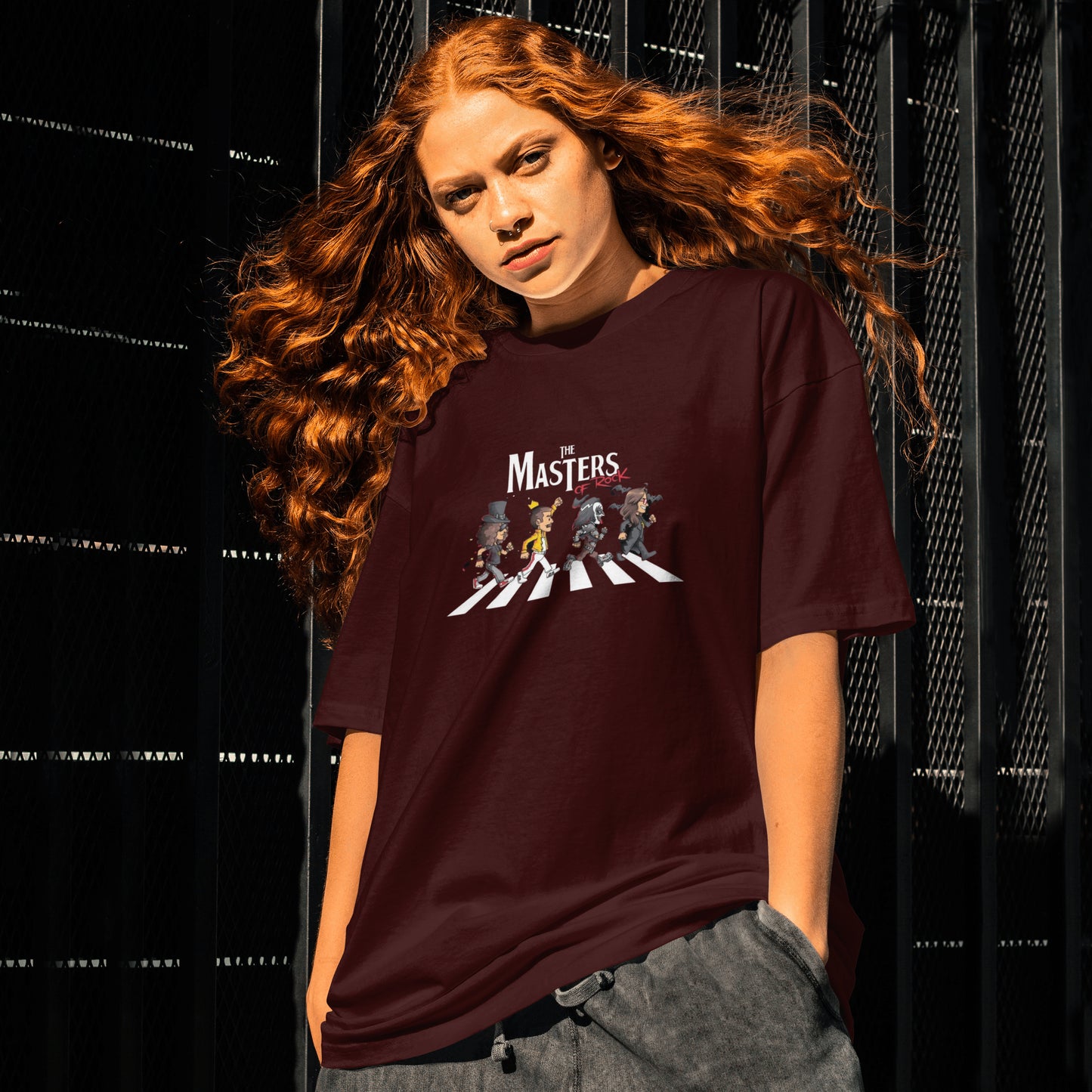 Masters Of Rock Oversized T-Shirt