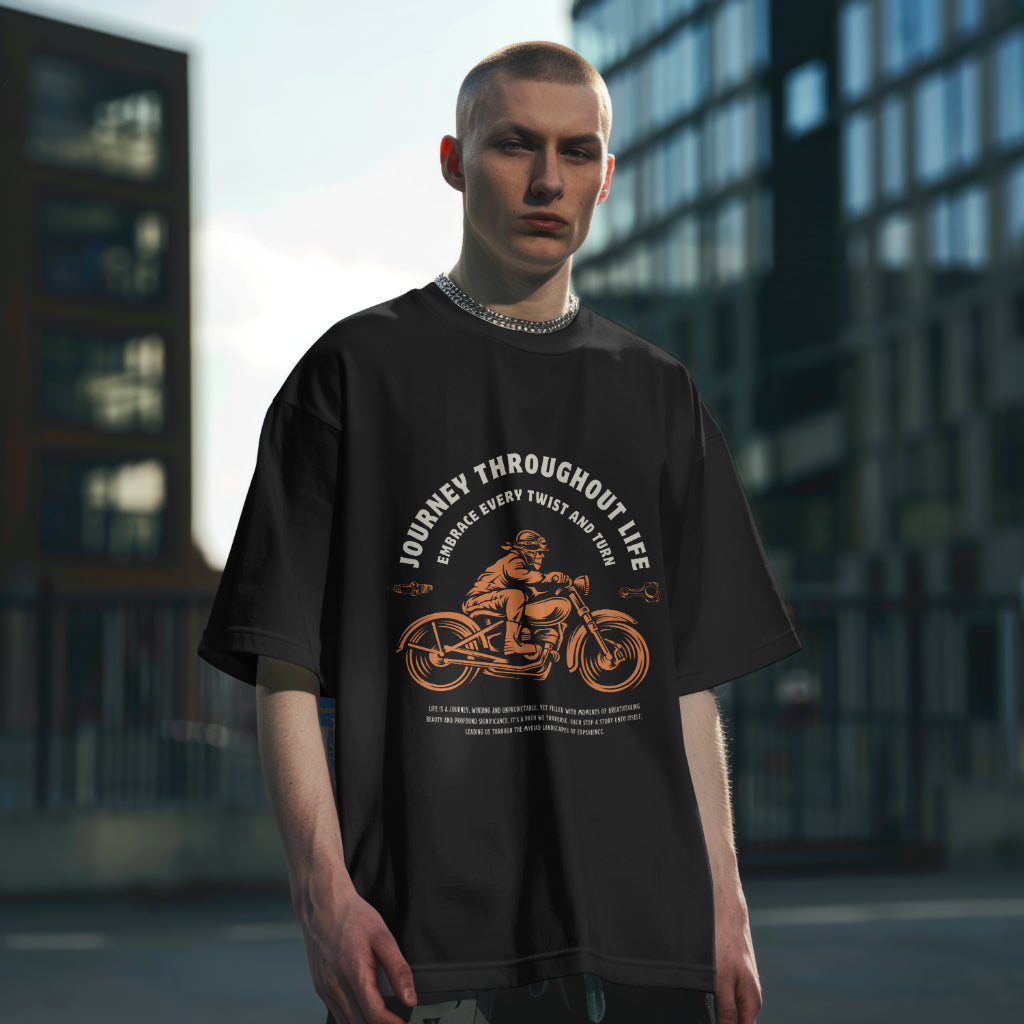 Biker Oversized T-shirt