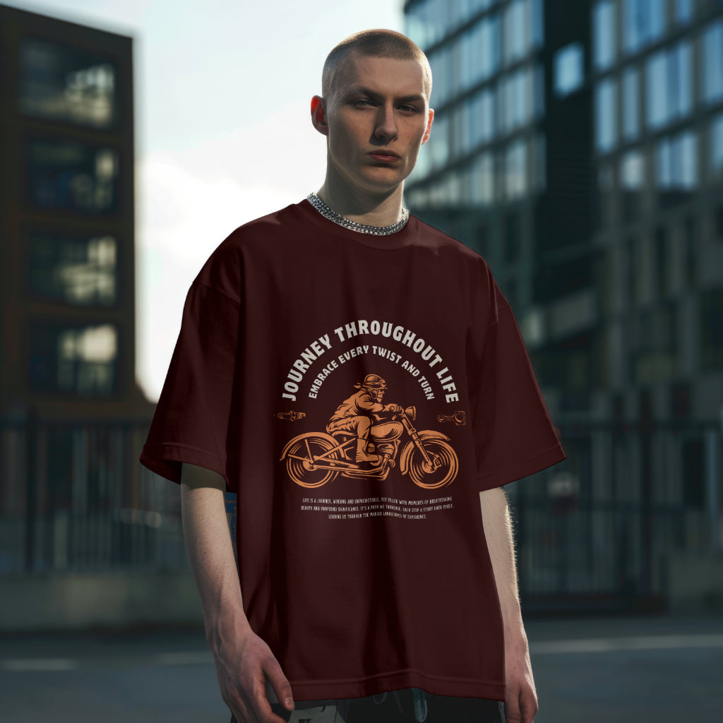 Biker Oversized T-shirt