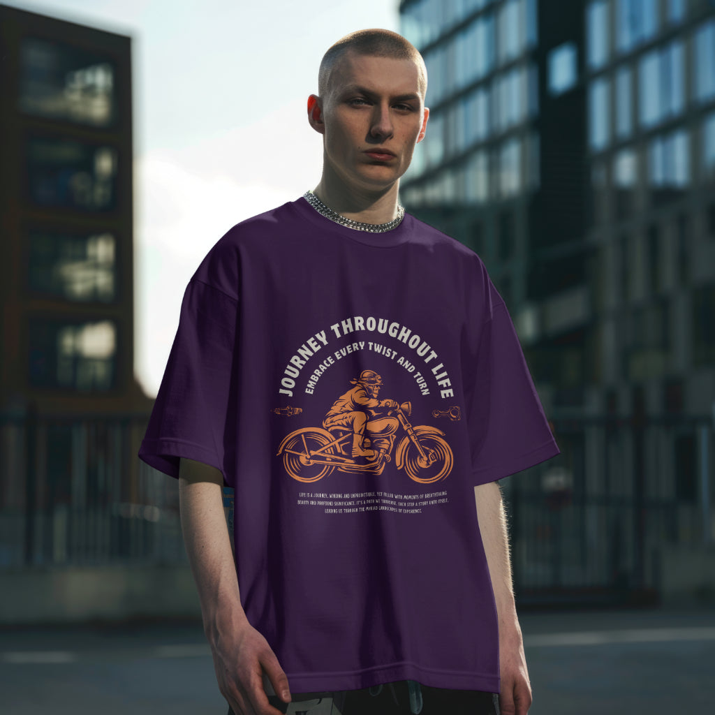 Biker Oversized T-shirt