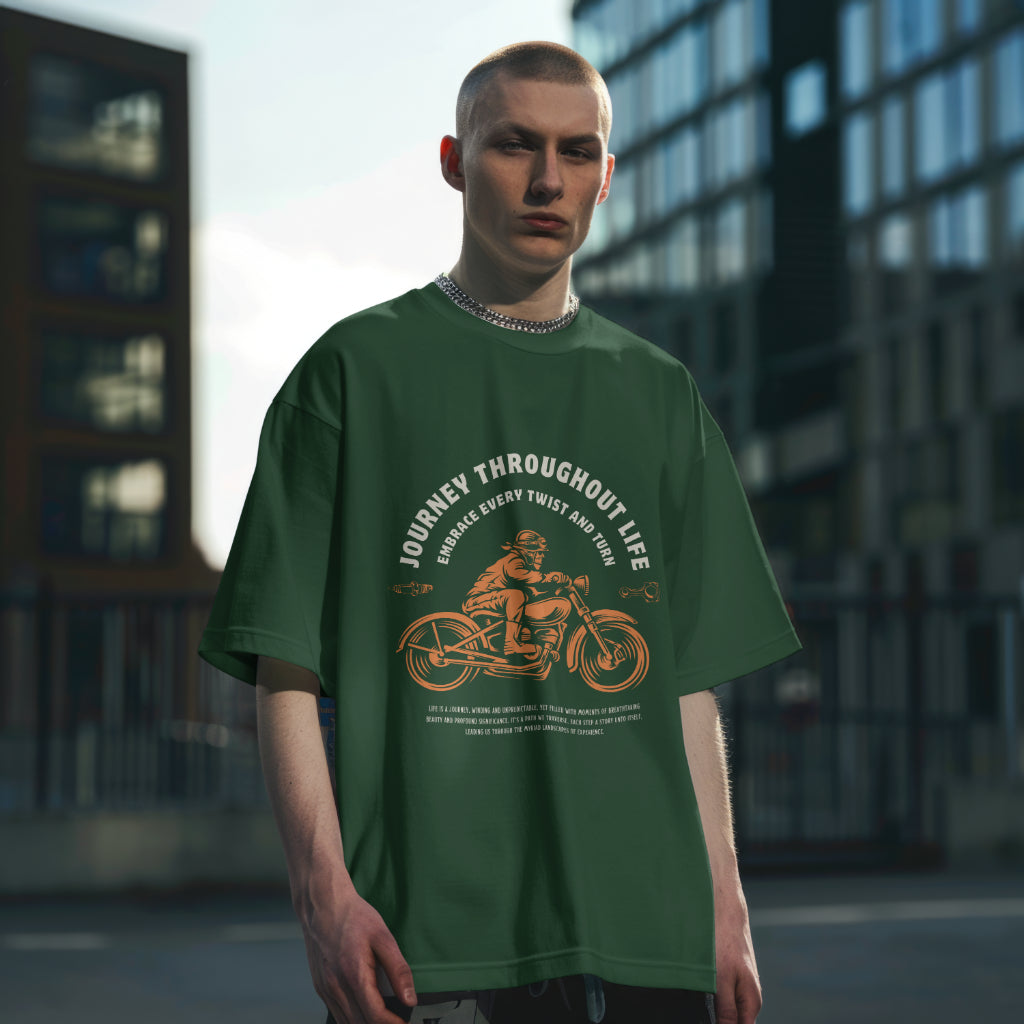 Biker Oversized T-shirt