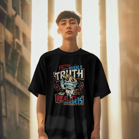 Obscured Reality Oversized T-Shirt