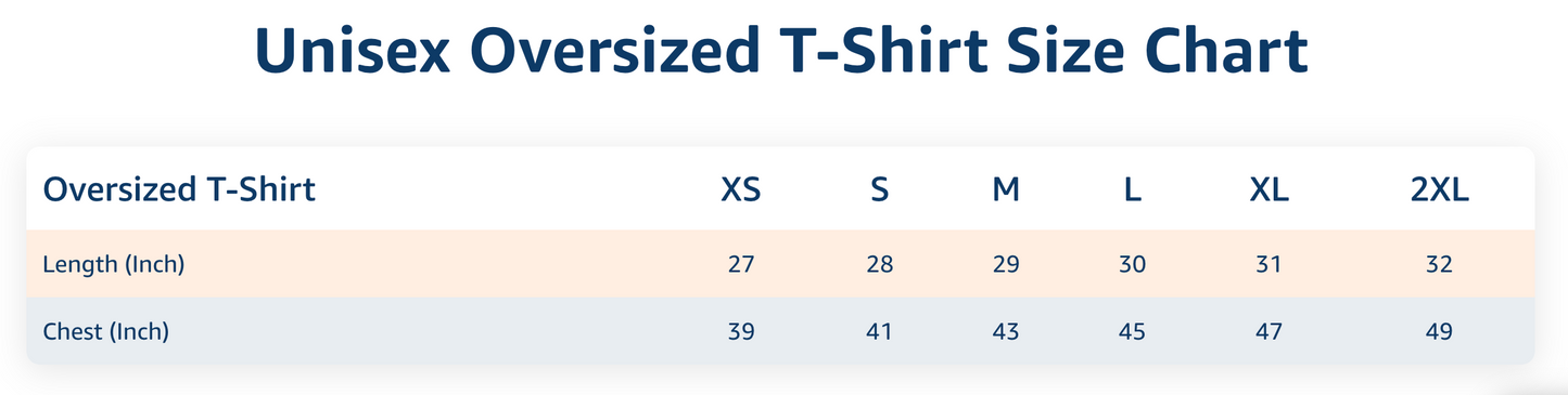 Aesthetic Chaos Oversized T-Shirt