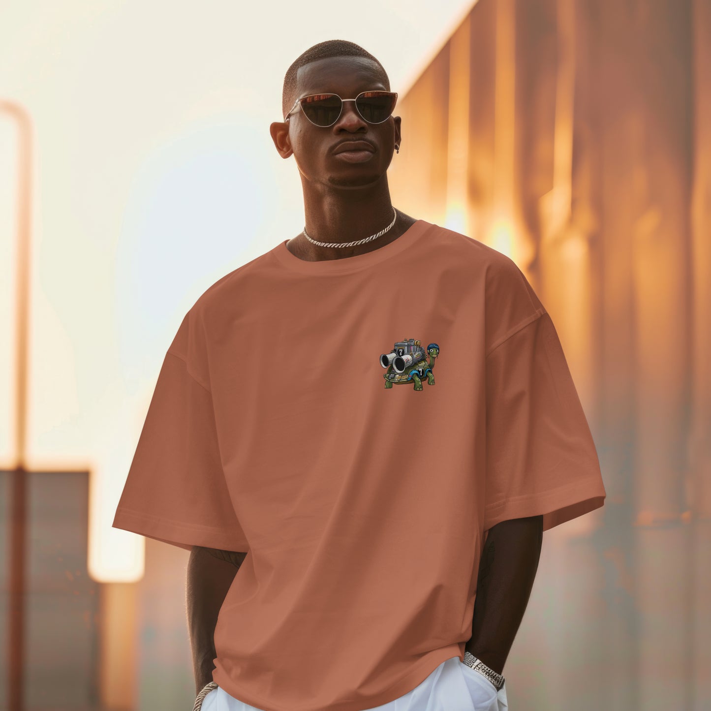 Turbo Turtle Oversized T-Shirt