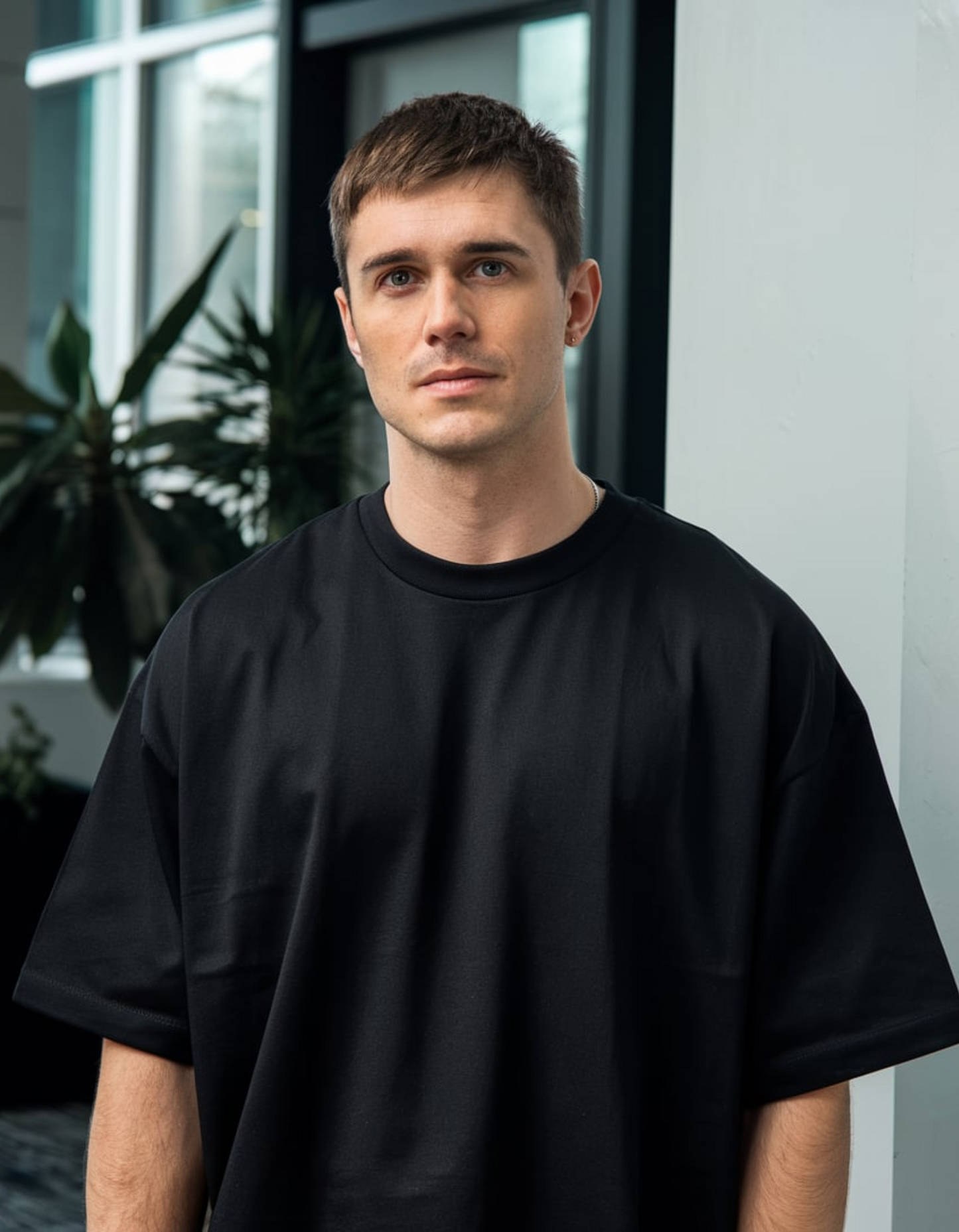 Black Oversized T-Shirt