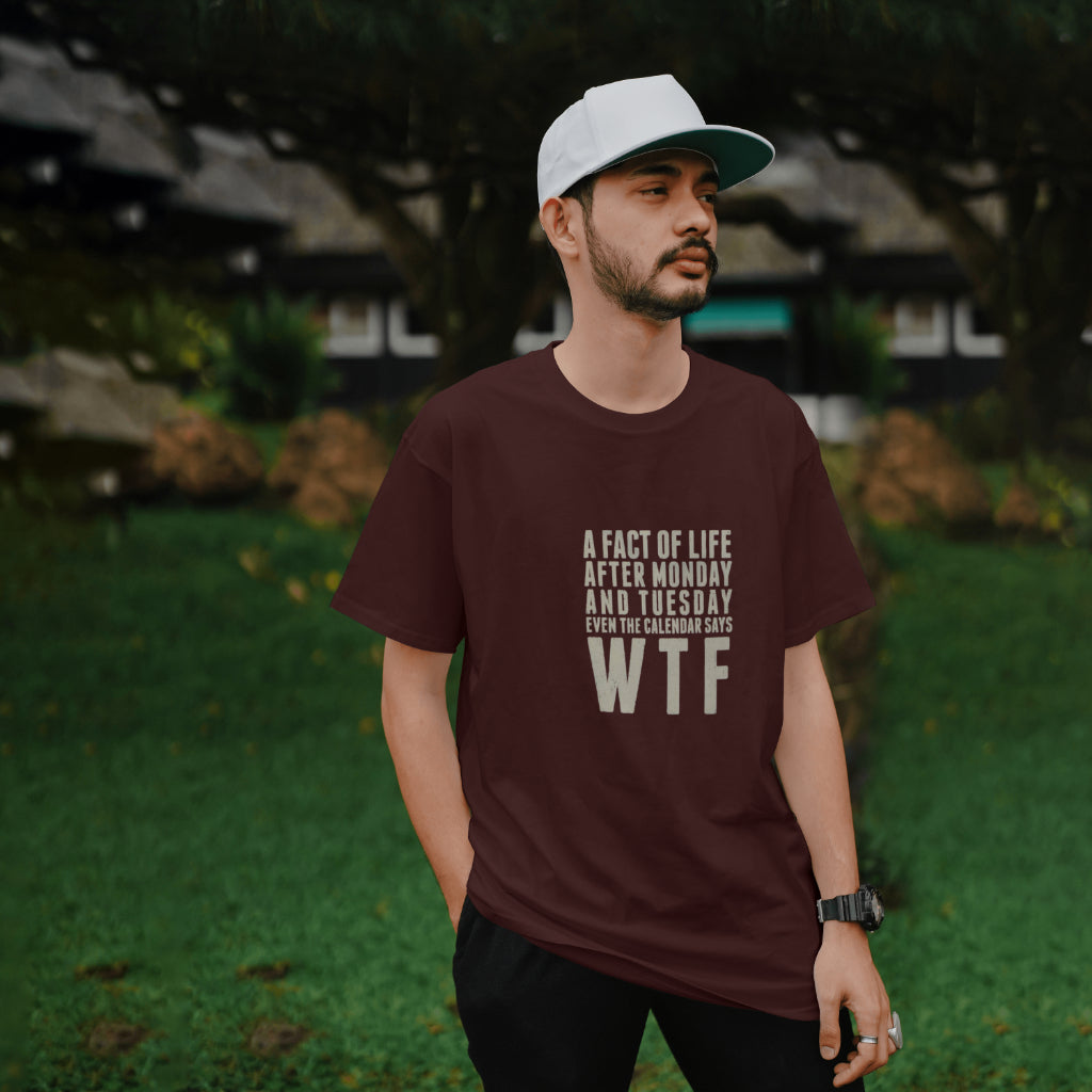 Week Says WTF Oversized T-Shirt