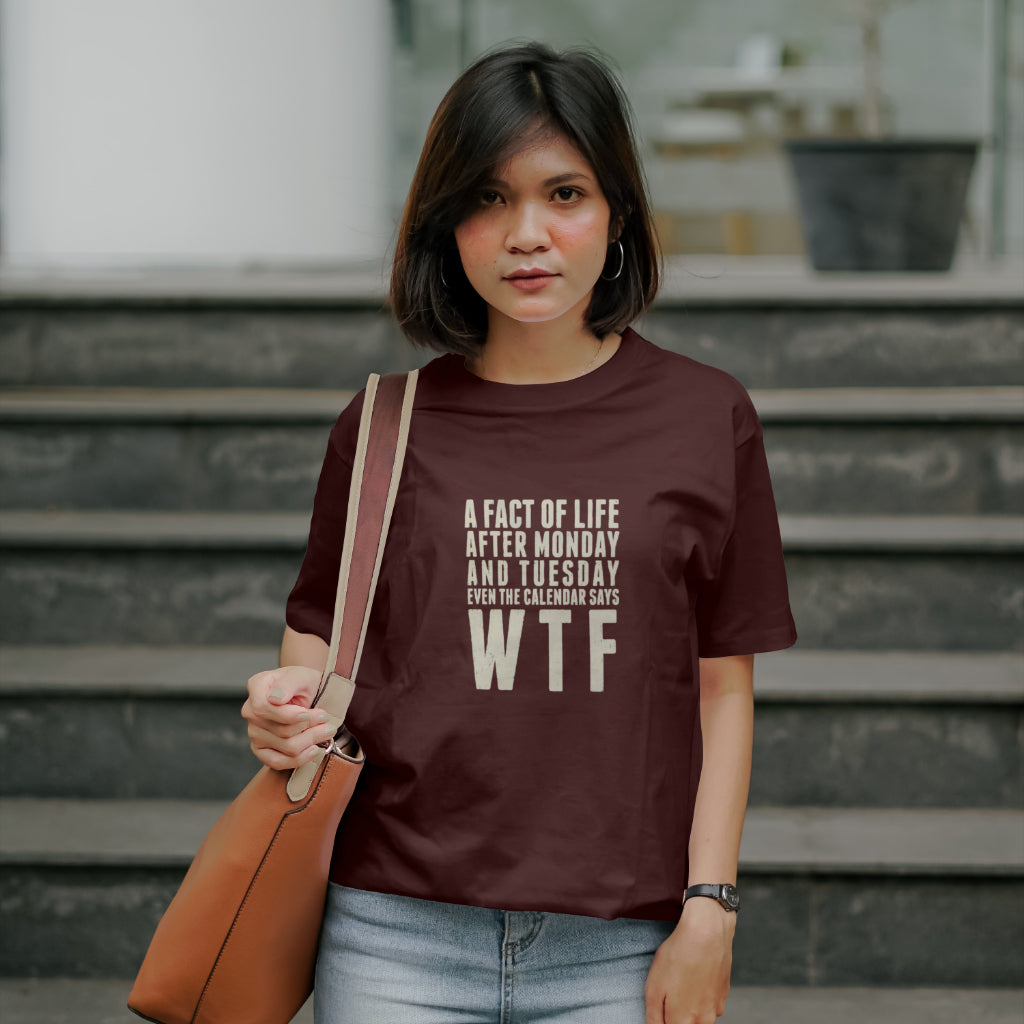 Week Says WTF Oversized T-Shirt