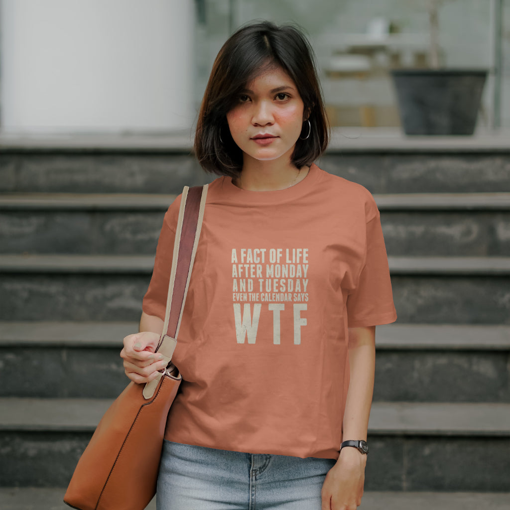 Week Says WTF Oversized T-Shirt
