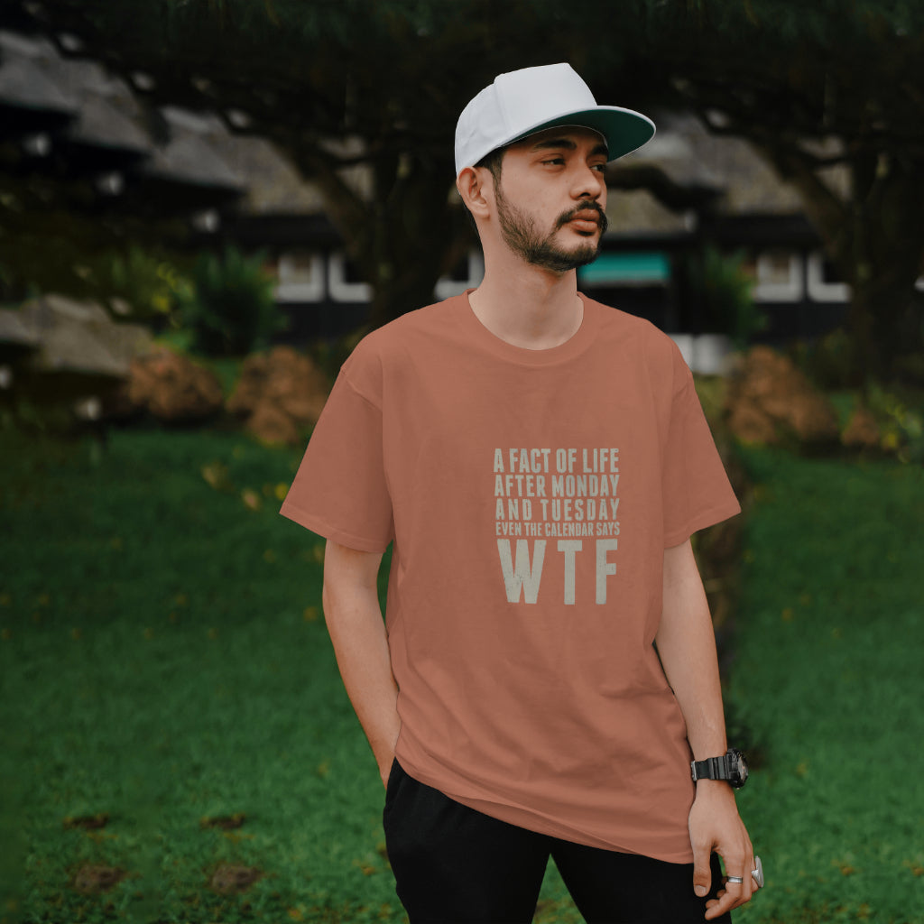 Week Says WTF Oversized T-Shirt