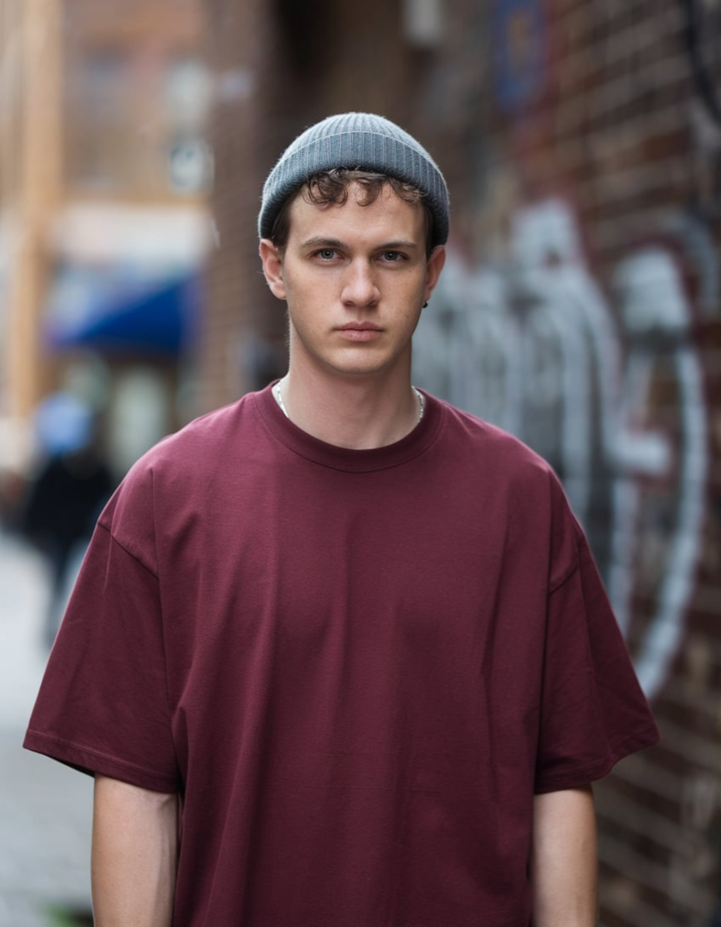French Terry Solids Oversized T-Shirt
