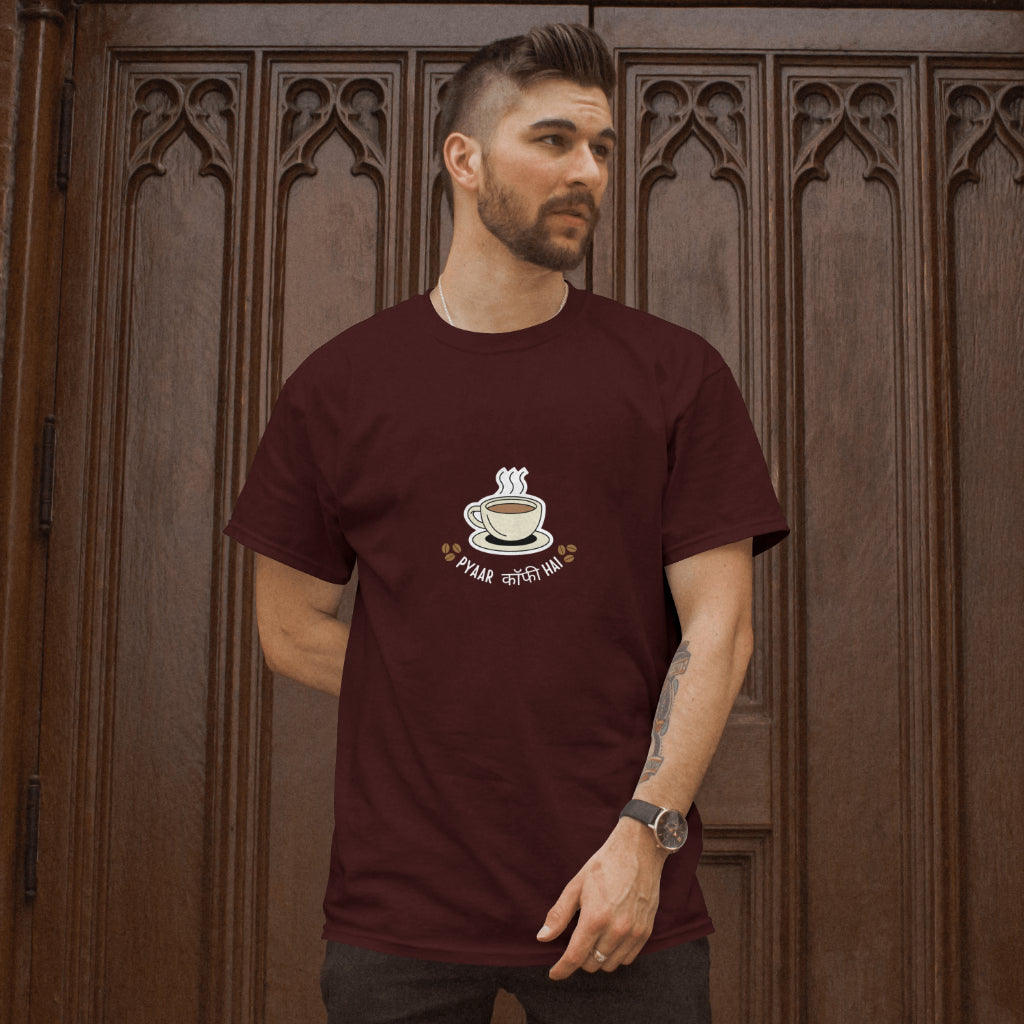 Coffee Pyaar Unisex Classic Oversized T-Shirt