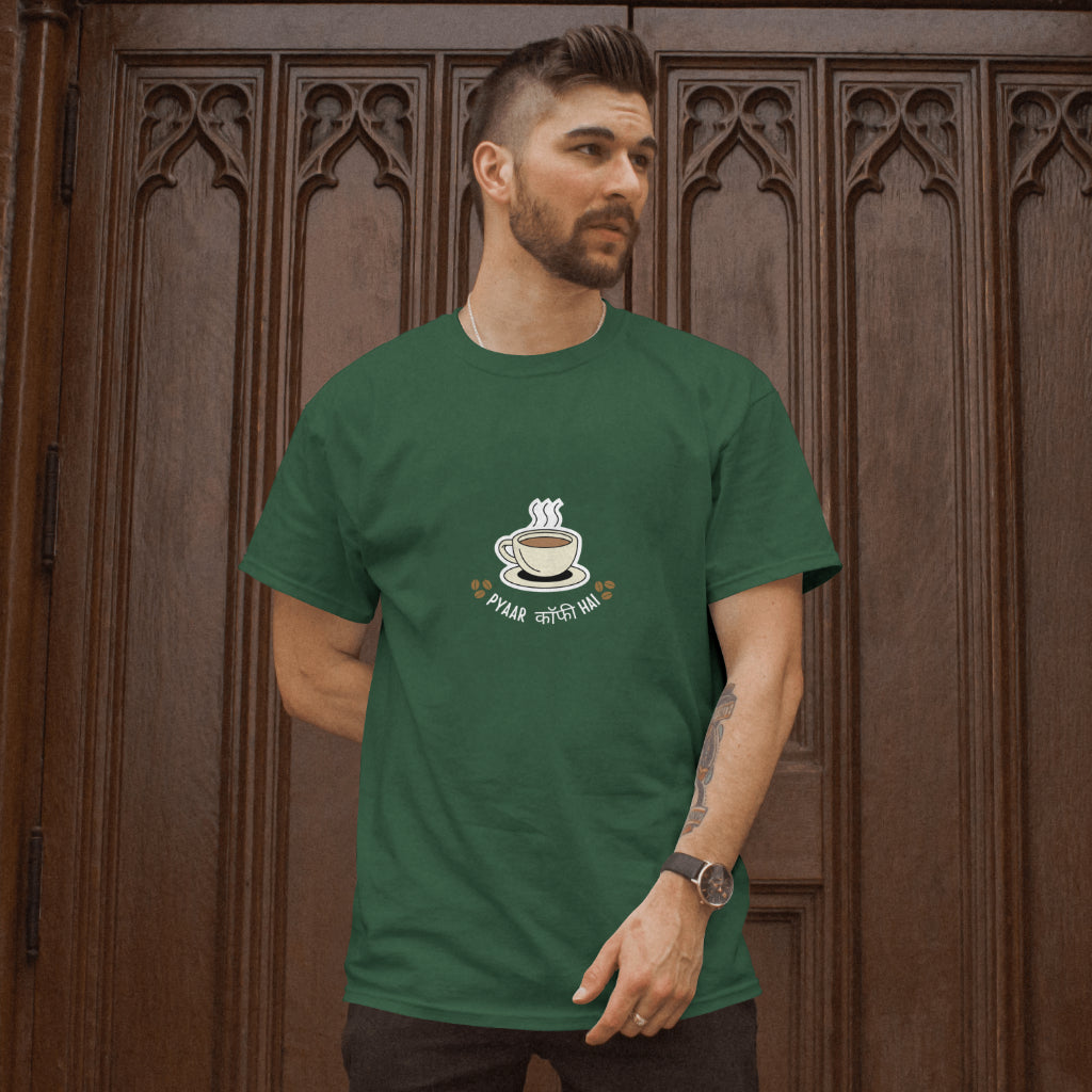 Coffee Pyaar Unisex Classic Oversized T-Shirt