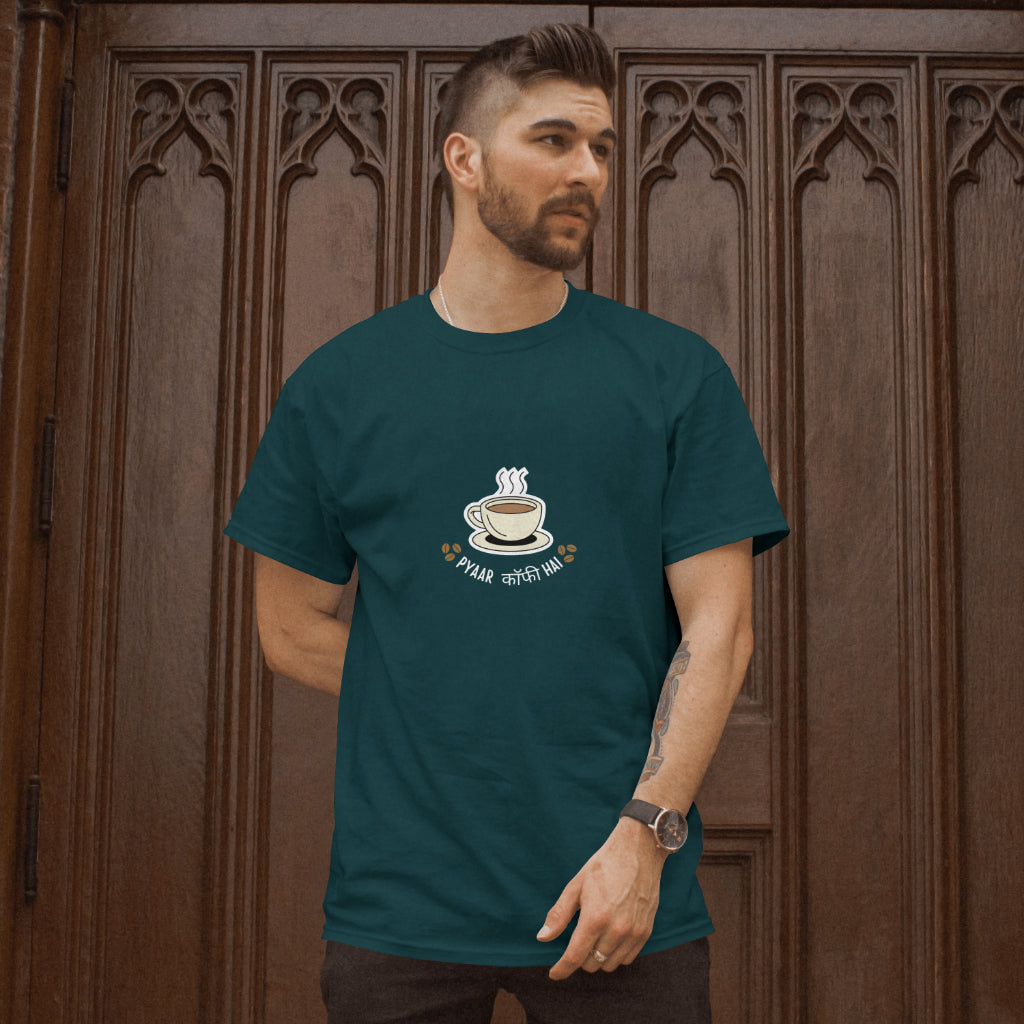 Coffee Pyaar Unisex Classic Oversized T-Shirt