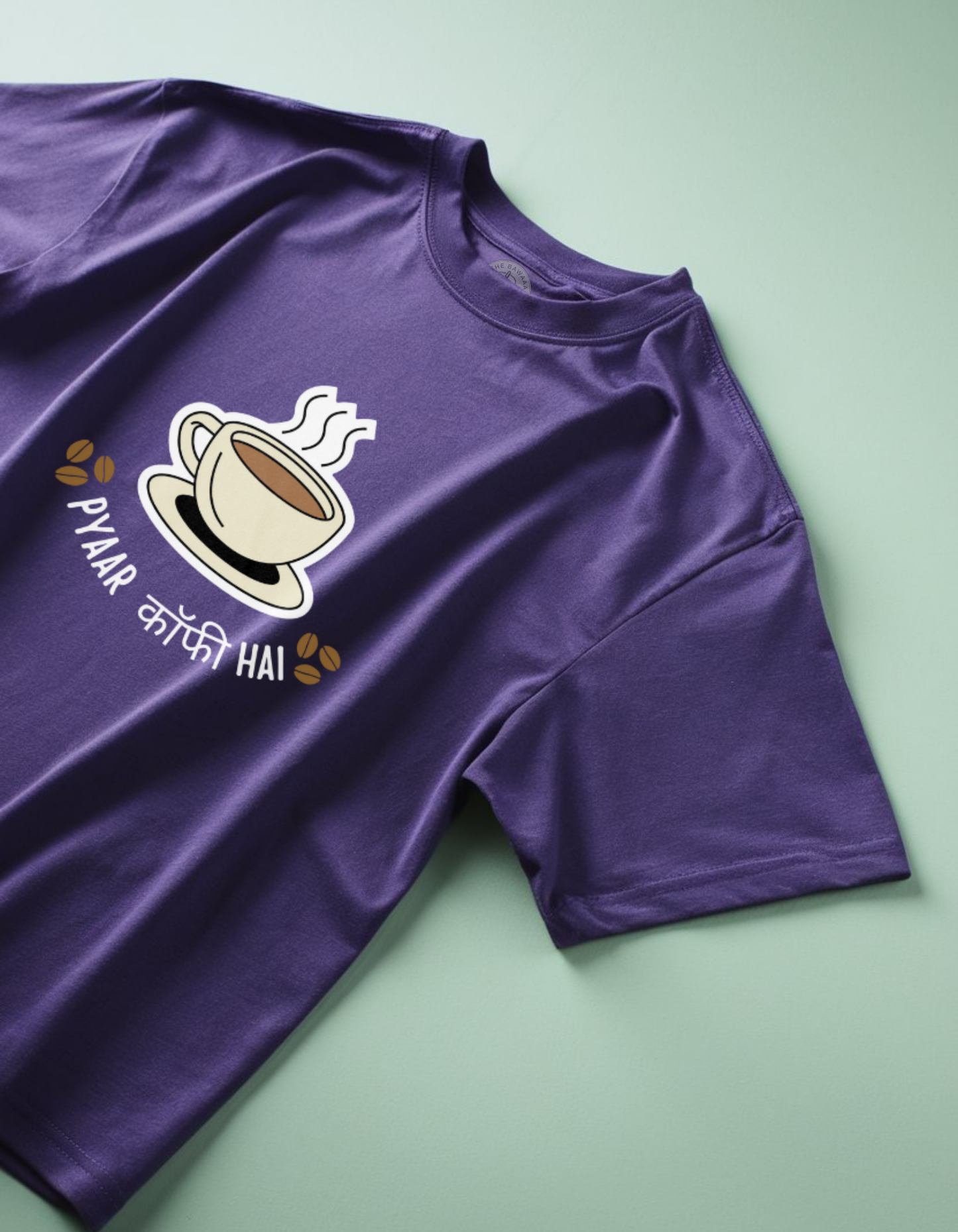 Coffee Pyaar Unisex Classic Oversized T-Shirt