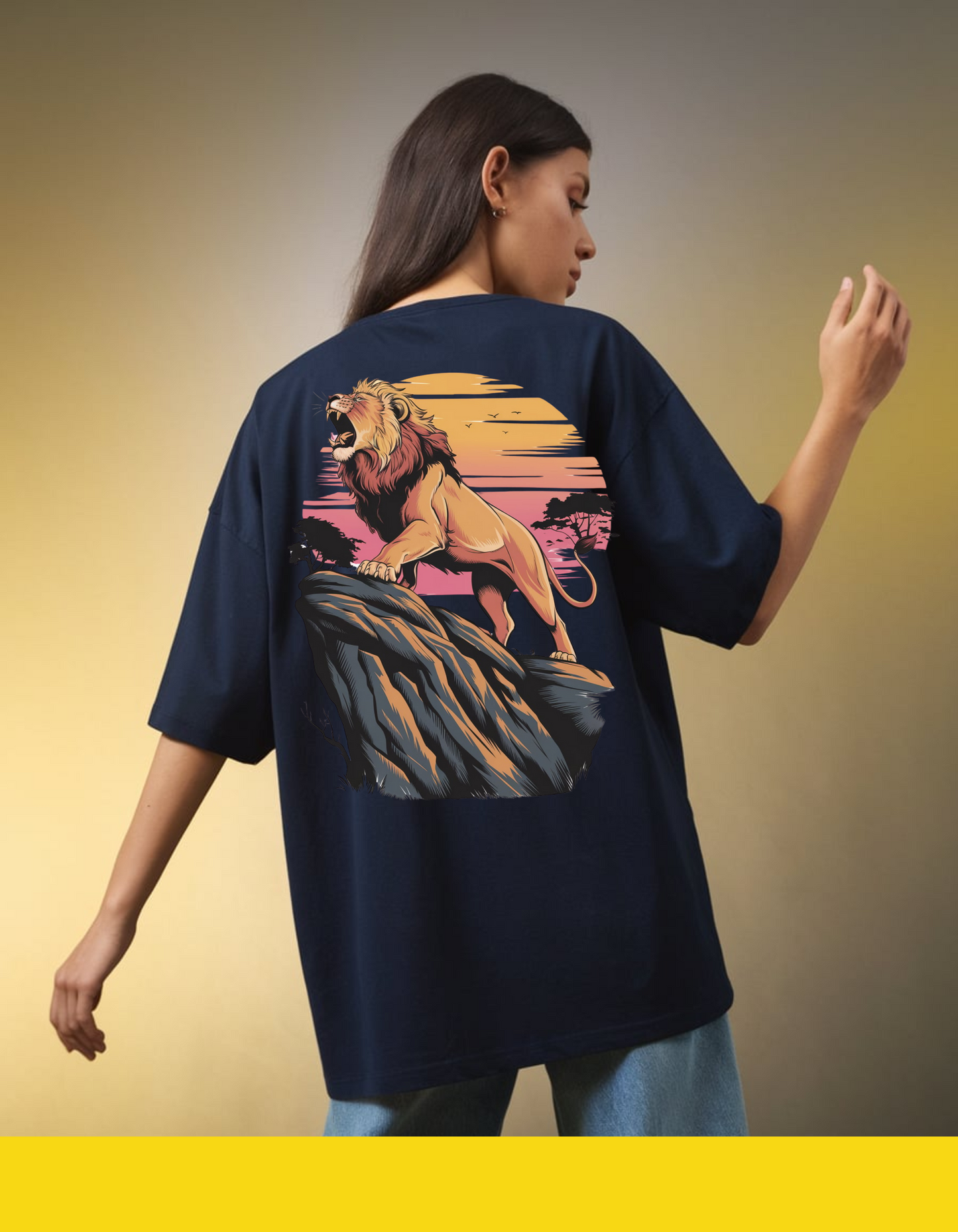 Lion Oversized T-Shirt