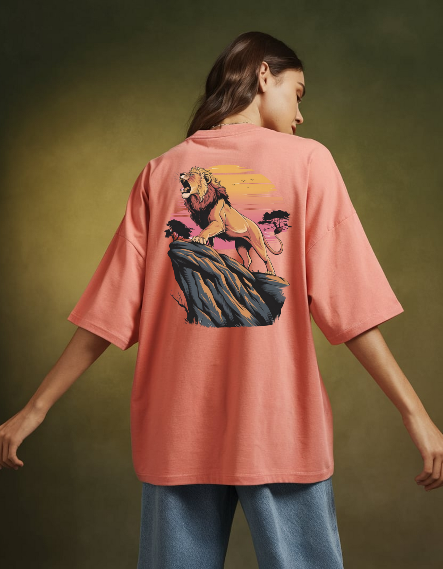 Lion Oversized T-Shirt