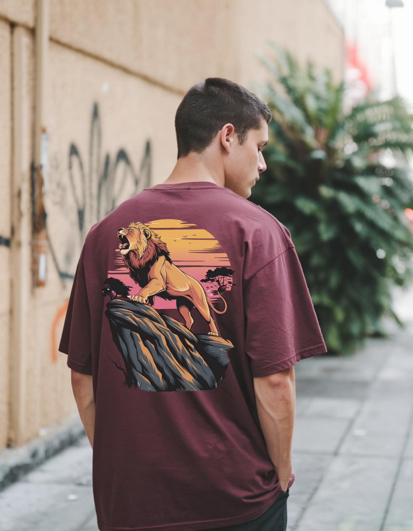 Lion Oversized T-Shirt