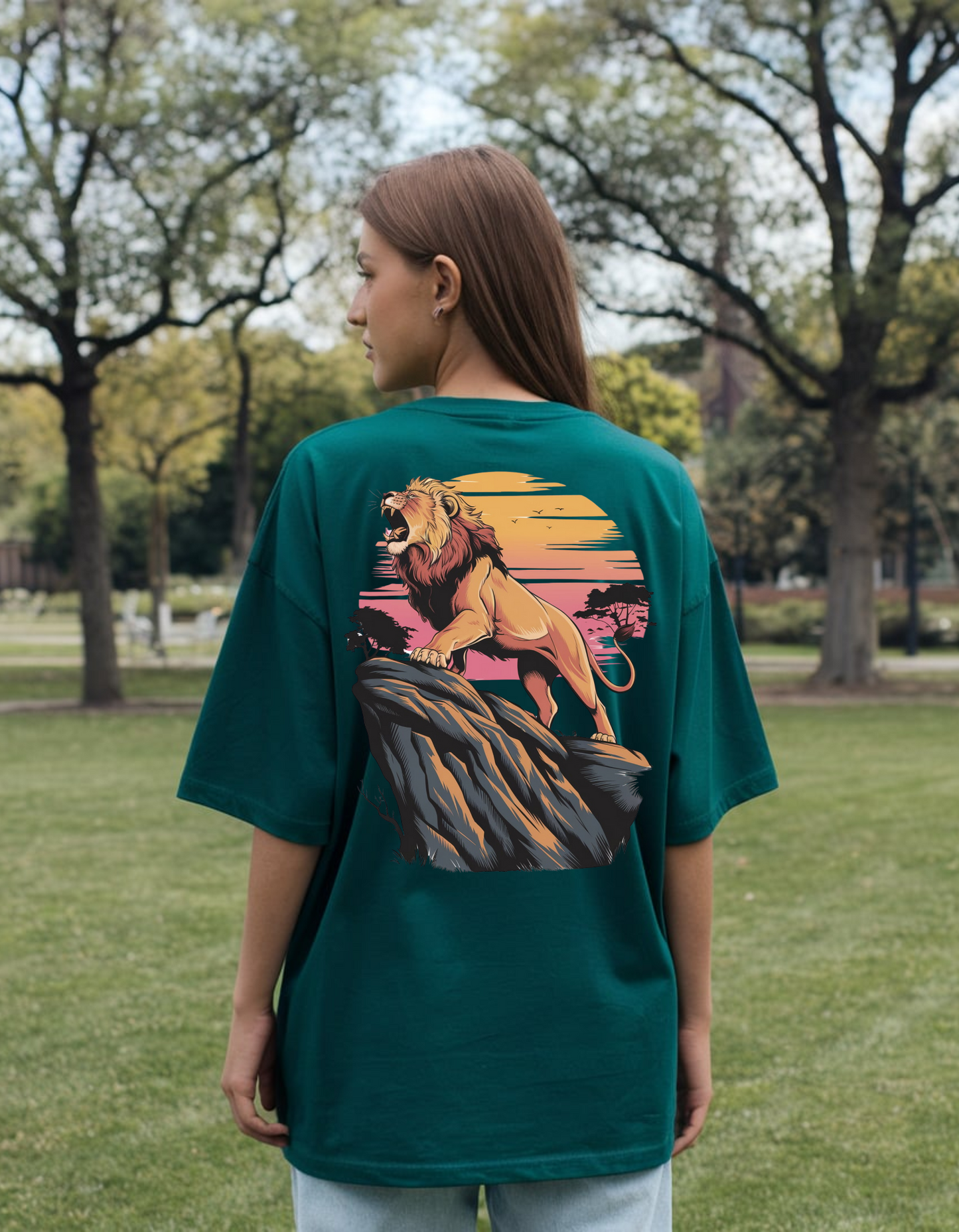 Lion Oversized T-Shirt