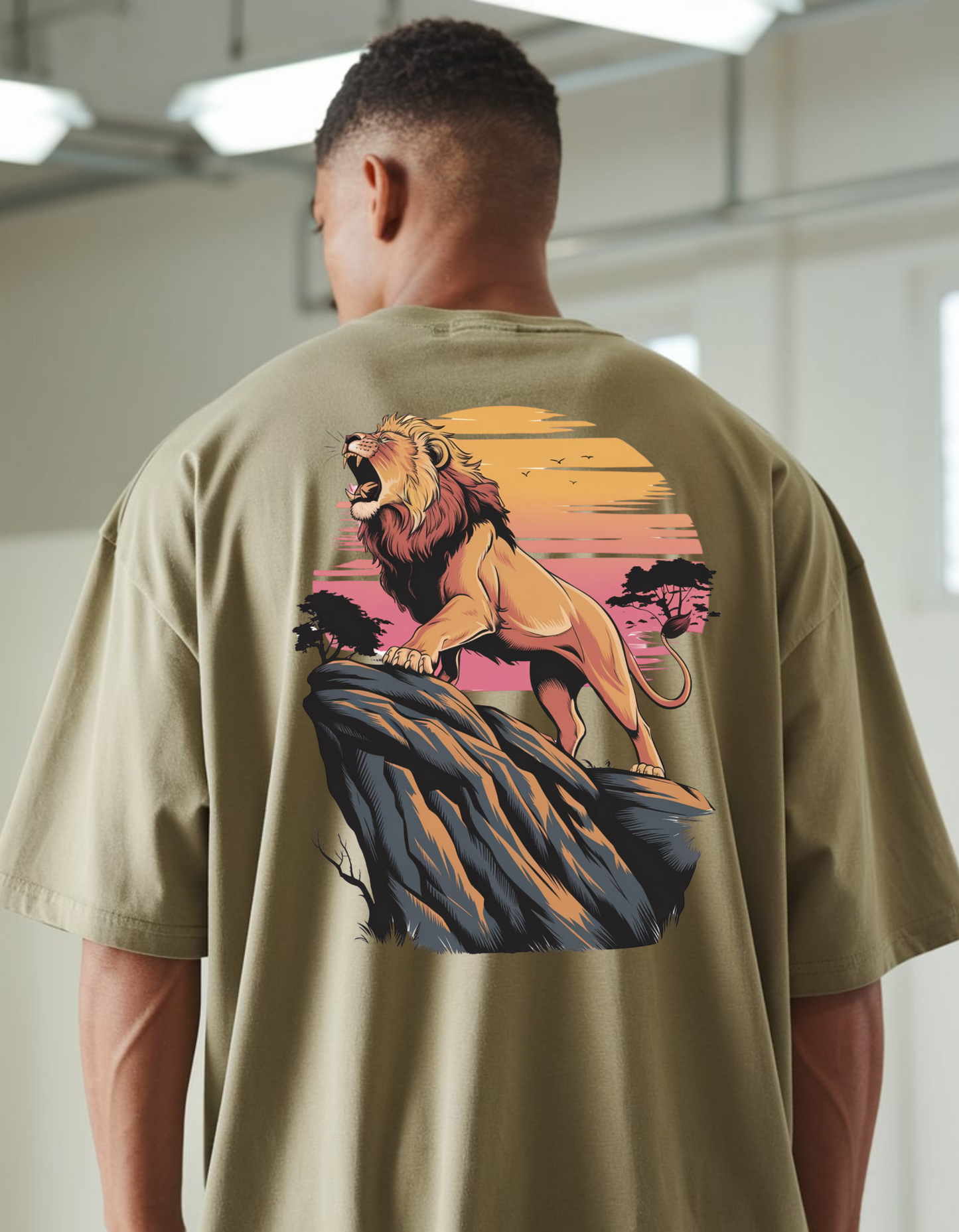 Lion Oversized T-Shirt