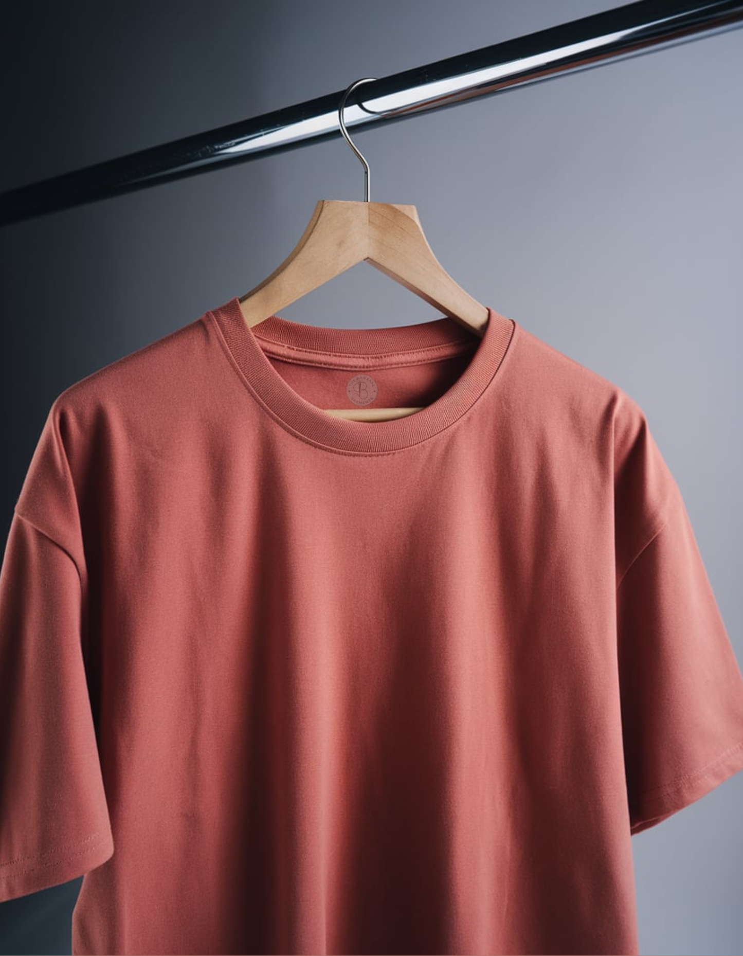 Coral Oversized T-Shirt
