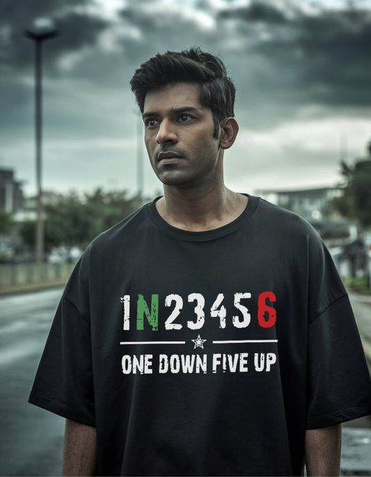 1 Down 5 Up Oversized T-shirt
