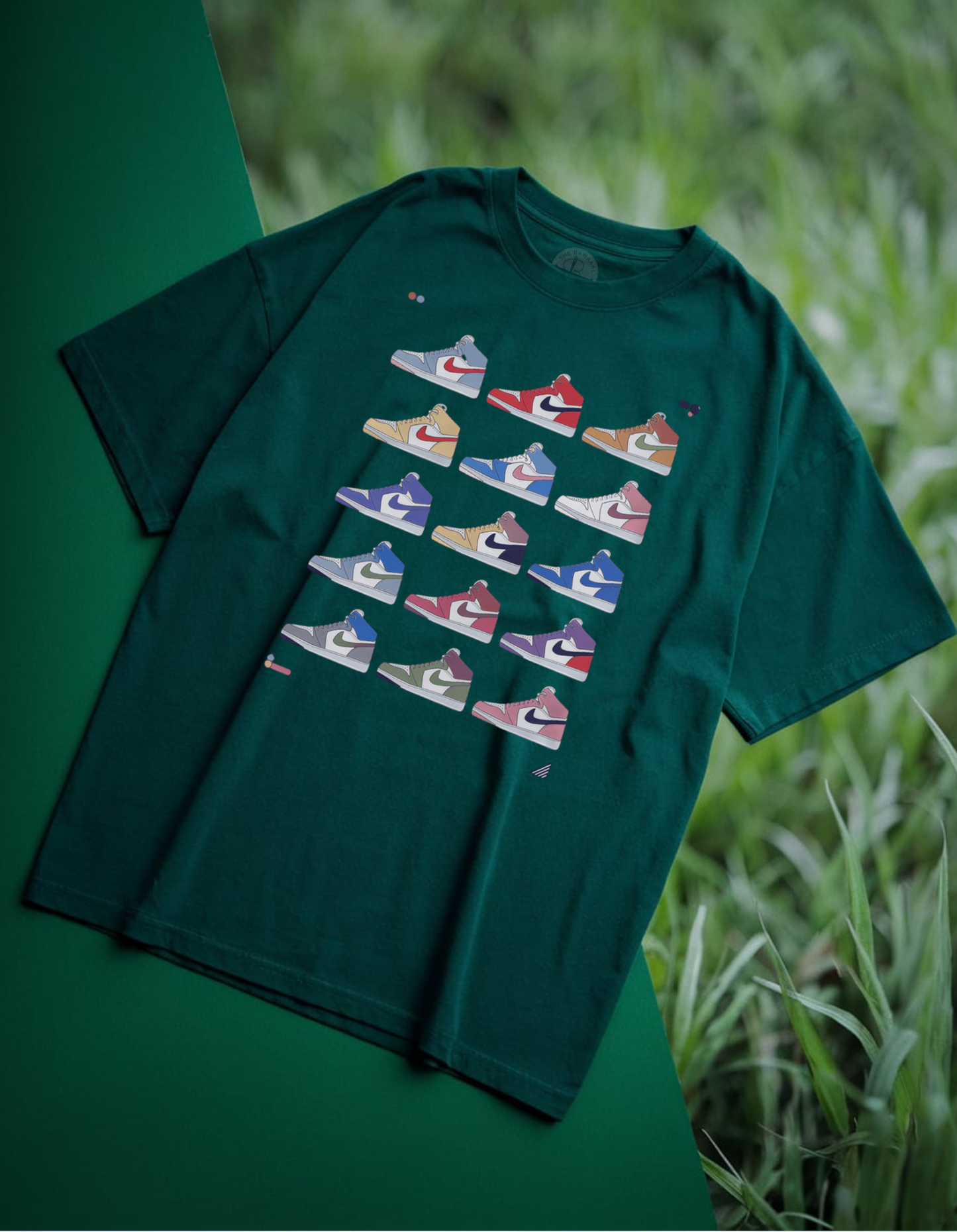 Retro SneakerBoard Oversized T-Shirt