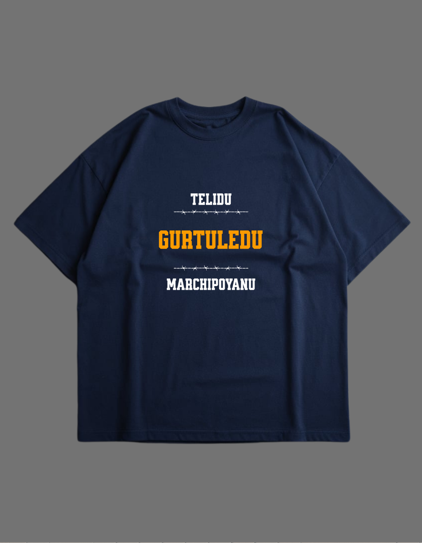 T G M Oversized T-Shirt