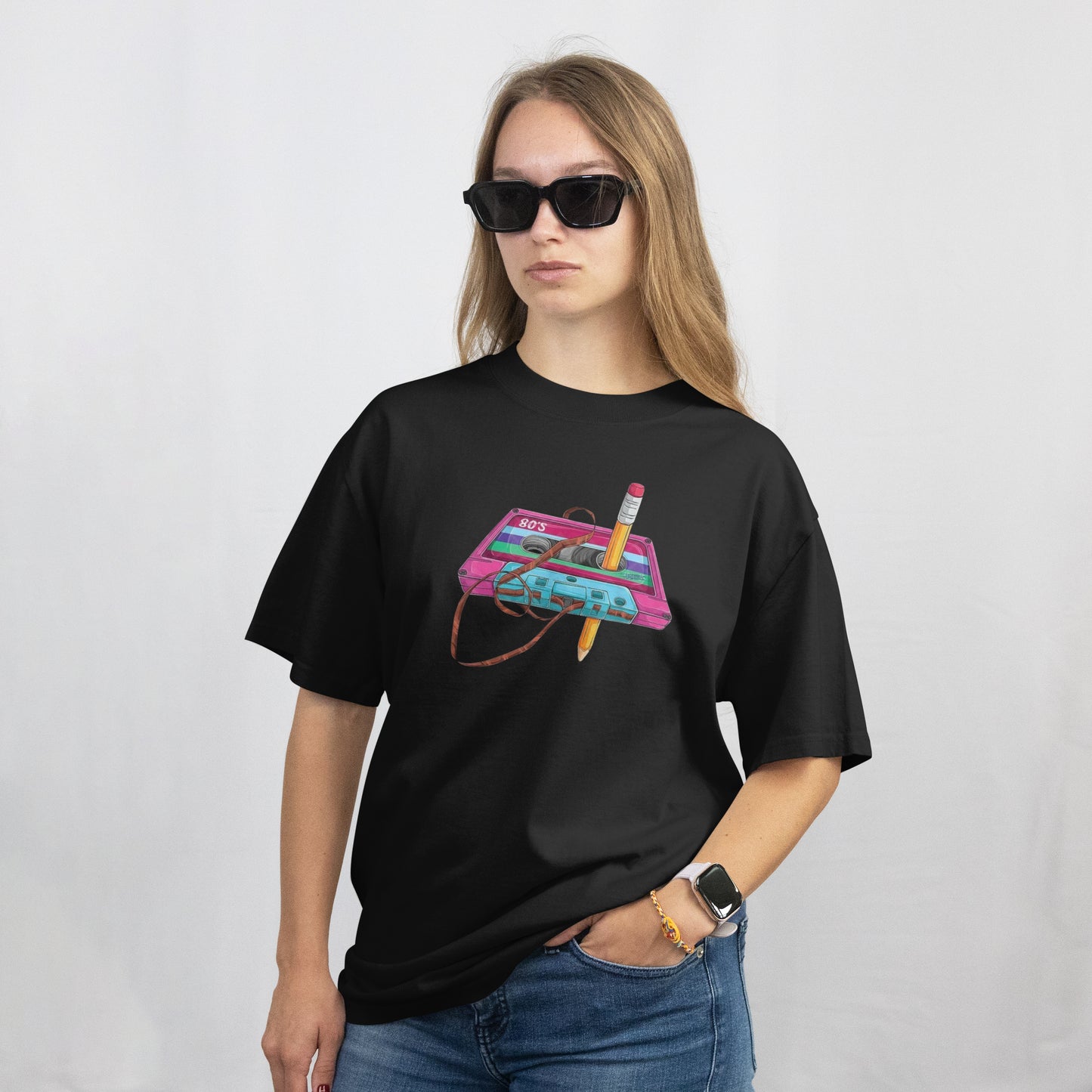 80s Vibe Oversized T-Shirt