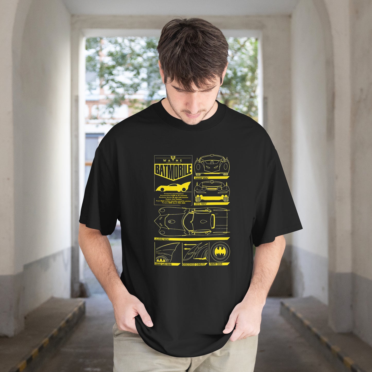Batmobile Oversized T-Shirt