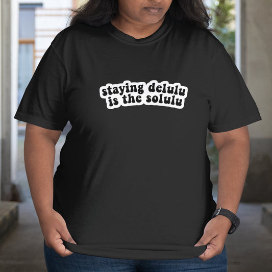 Delulu Solulu Oversized T-Shirt