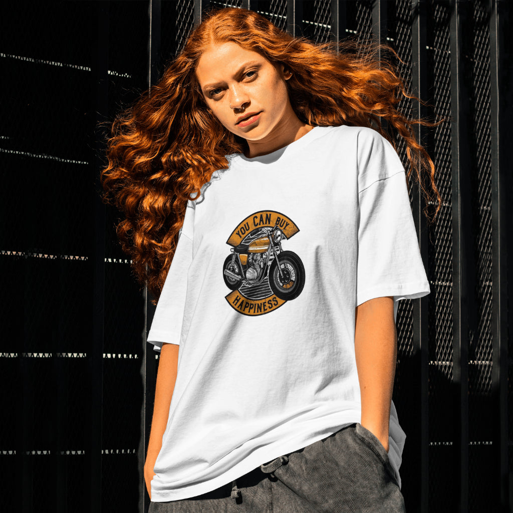 Buy Happiness Oversized T-Shirt