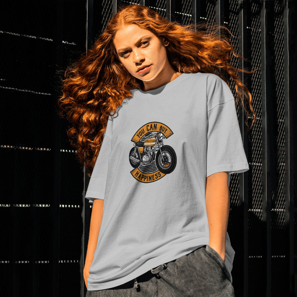 Buy Happiness Oversized T-Shirt